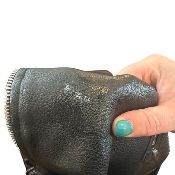 Zara Man Leather Jacket XL - Picture 7 of 7